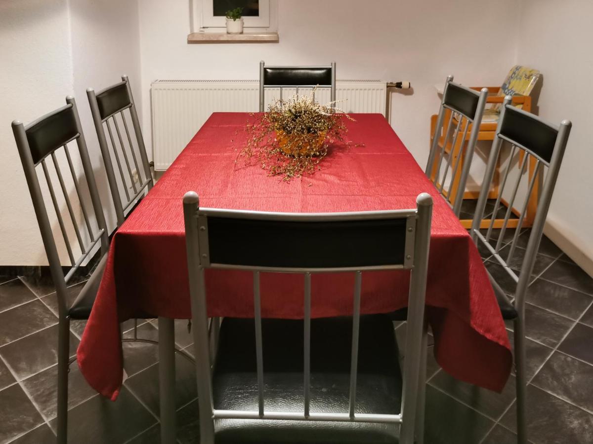 Ferienwohnung Tiede Marienberg Dış mekan fotoğraf
